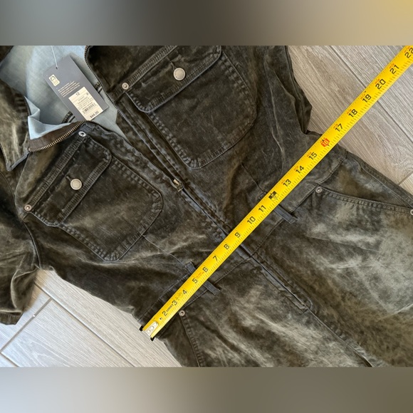 Universal Thread|Charcoal Olive wide leg utility Jumpsuit,short sleeve•••NWT, 12 - Picture 16 of 16